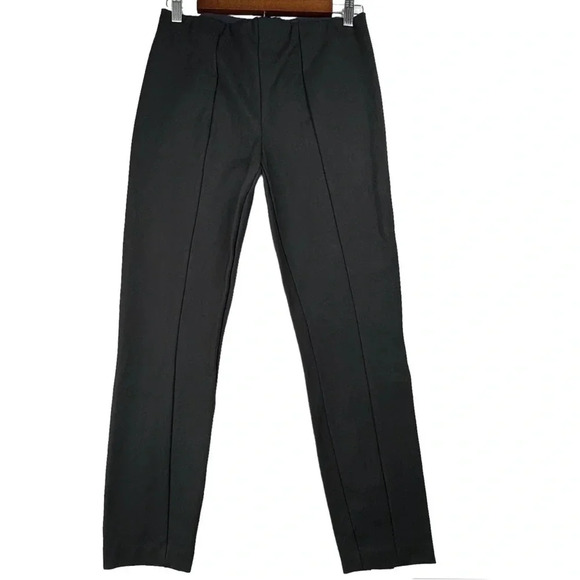 Rag & Bone Simone Snap Ankle Pants. Ponte Knit Fabric. Black. Size 6 - Picture 12 of 14